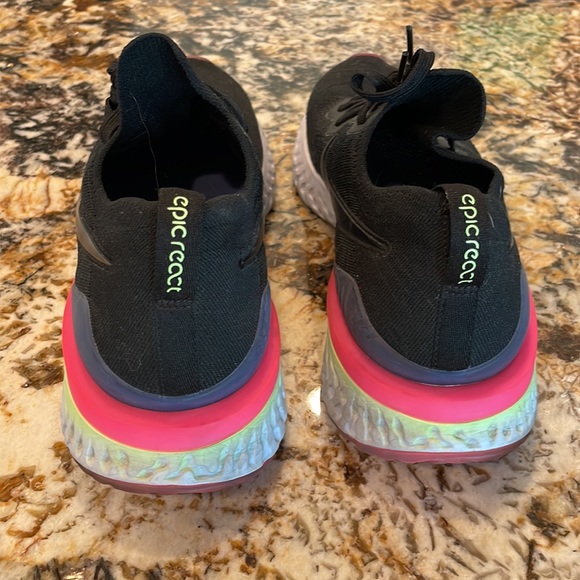 Nike Flyknit Epic React Mens Running Shoes Size 14 - Picture 3 of 6
